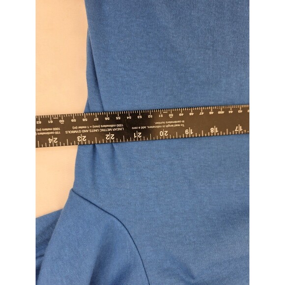 Ralph Lauren Polo Shirt Adult XL Blue With Red Pony Rugby Preppy Casual Mens - Picture 6 of 7